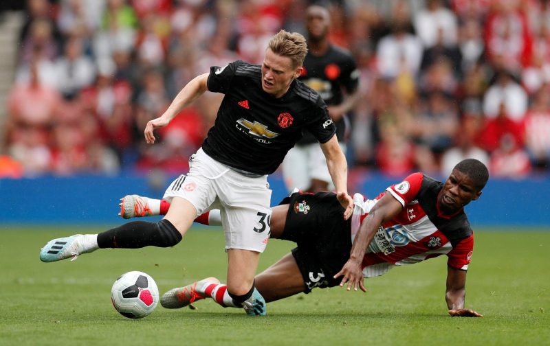 Manchester United manager Ole Gunnar Solskjaer told he is playing midfielder Scott McTominay in the wrong position