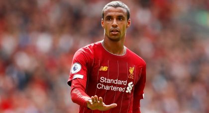 Liverpool defender Joel Matip to miss Leicester City match with injury
