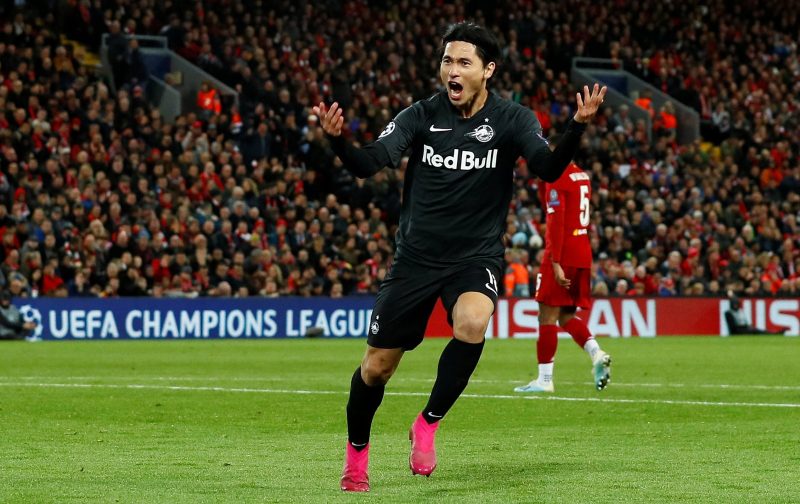 Liverpool add Red Bull Salzburg winger Takumi Minamino to list of potential signings