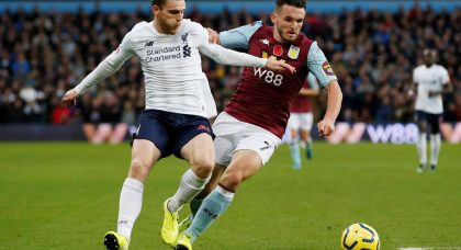 Liverpool fans rave about midfielder John McGinn after late Aston Villa win