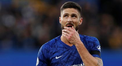 Frank Lampard says striker Olivier Giroud will stay at Chelsea