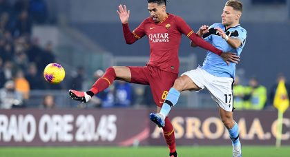 Tottenham and Everton in battle to sign Manchester United defender Chris Smalling