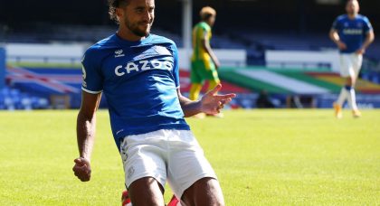 Manchester United baulked at asking price for Everton striker Dominic Calvert-Lewin