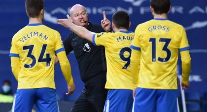 Top 5 baffling refereeing moments after Brighton’s disallowed goal