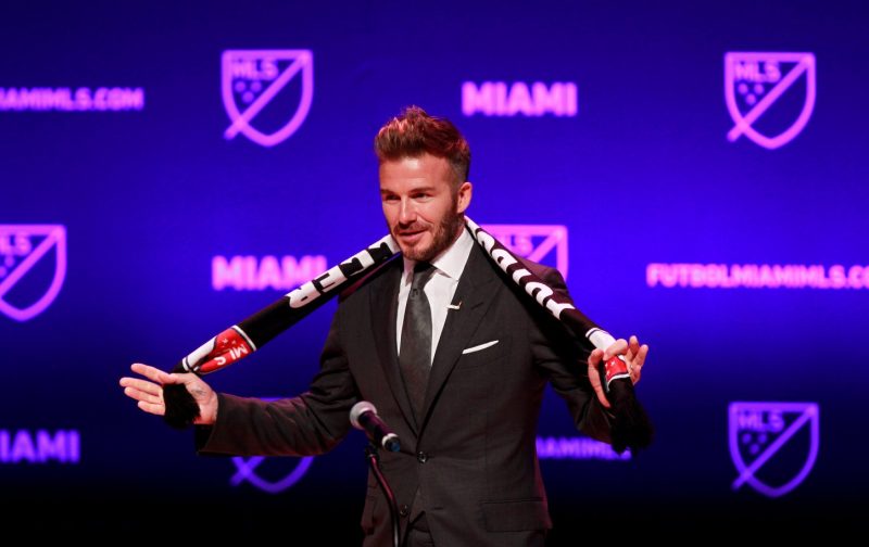 Former Arsenal player set to link up with David Beckham
