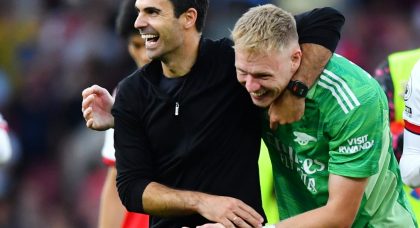 Mikel Arteta reveals why he signed Aaron Ramsdale despite double relegation