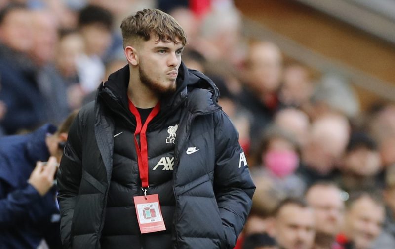 Liverpool fans share delight as young ace returns to training