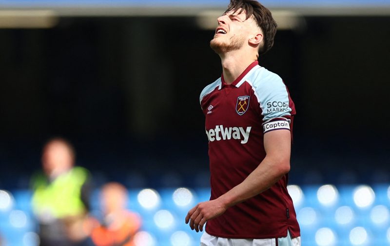 Man United considering £50 million move for Declan Rice alternative