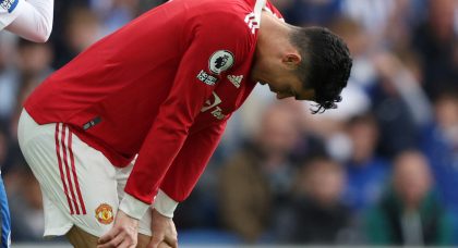 Bad news for Ronaldo amid nightmare Man United spell