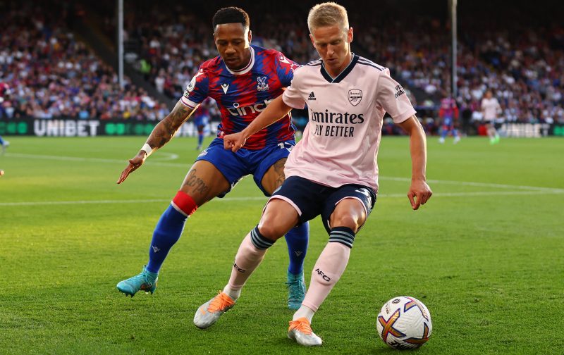 Man City chasing Arsenal full-back after letting Zinchenko join Gunners