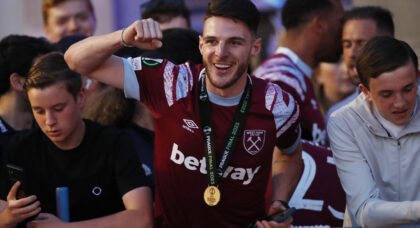 Arsenal plotting move for midfielder just days after completing Rice signing