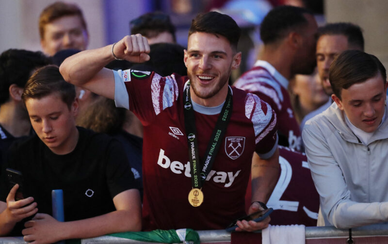 Arsenal plotting move for midfielder just days after completing Rice signing