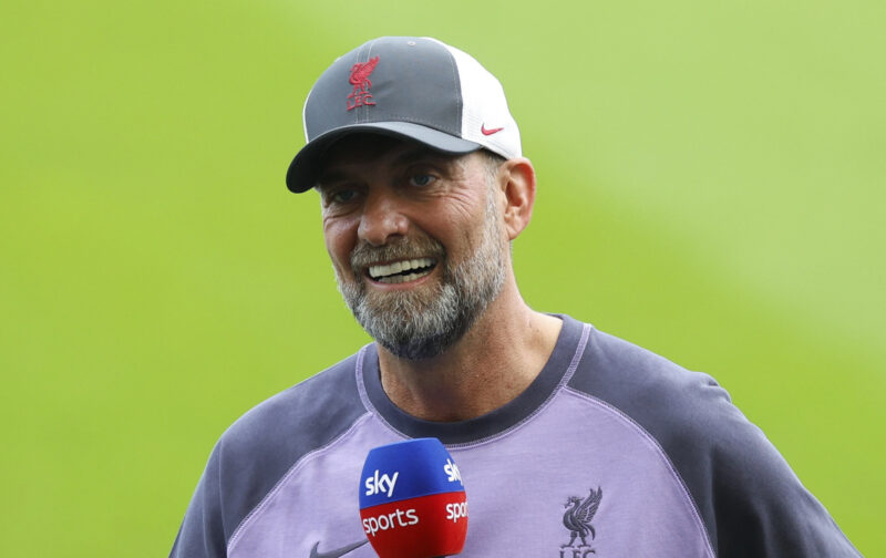 Liverpool scout defender during international break