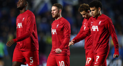 New Liverpool boss Slot ‘unconvinced’ by defender
