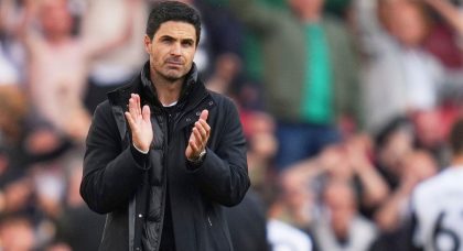 Arsenal boss Arteta presents project to La Liga transfer target