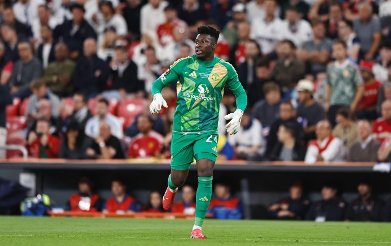 Man United identify possible Onana replacement