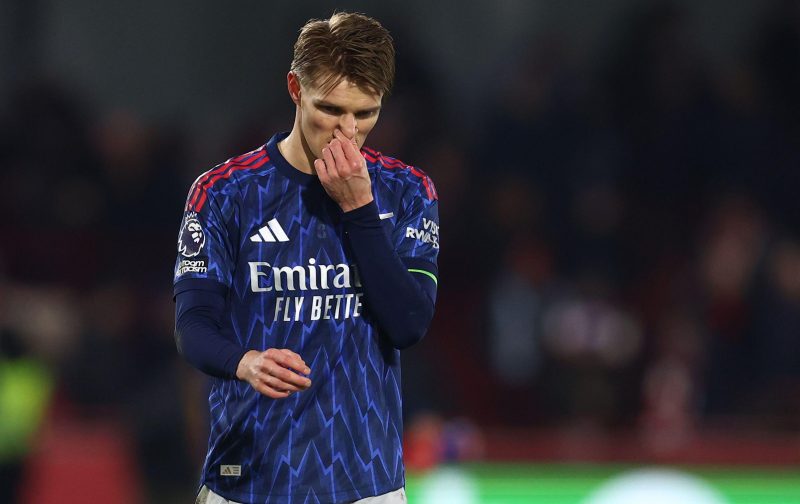 Arsenal in talks with Odegaard about his future