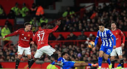 Italian giants set to watch Man United flop in action