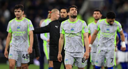 Seven key first team players could leave Man City